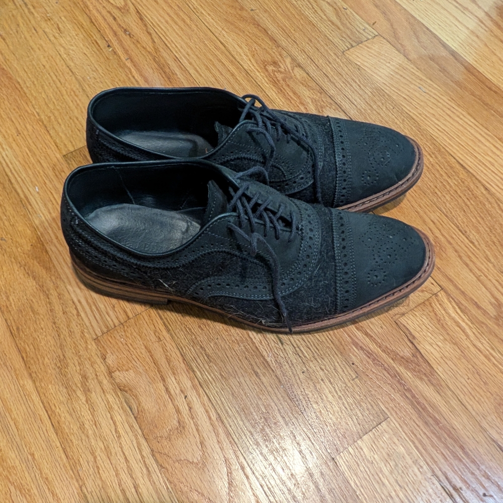 Allen Edmonds Black Oxford Shoes Classic Design